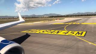 British Airways CityFlyer E190 Departure From Palma Majorca [upl. by Nehtanhoj]