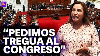 Presentan moción de vacancia contra Dina Boluarte Esto dijo la presidenta minutos antes [upl. by Lucky]