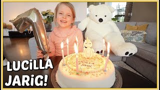 HOERA LUCiLLA iS JARiG  7 JAAR 🎊  Bellinga Vlog 2343 [upl. by Inattyrb]