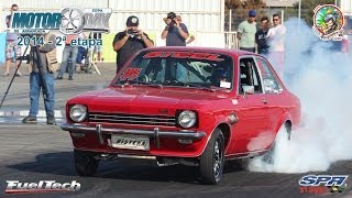 Chevette 4 cil 16V Turbo  Cleiton Bisteka  2ª etapa Motor Day Arrancada 2014 [upl. by Bechler685]