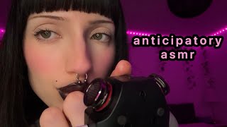 Anticipatory ASMR Mic Biting Stuttering etc [upl. by Irrot]