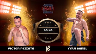 Victor PEIXOTO VS Yvan SOREL By VXS au ARENAGOLIATHMMA 2 AGM 2 MMAMarseillefr [upl. by Mcmath]