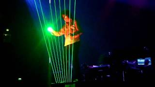 HD Jean Michel Jarre  Laser Keyboard  Live  MEN Arena 720p [upl. by Odlanyar]