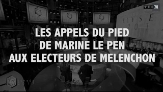 Elysée 2017  les appels du pied de Marine Le Pen aux électeurs déçus de JeanLuc Mélenchon [upl. by Amadus]