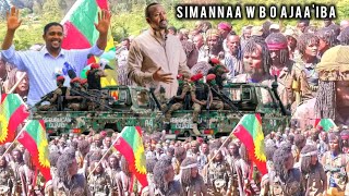 Simannaa WBO Ajaaiba  Abiy Ahmed fi Shimelis Abdisa  Jaal Sanyii [upl. by Yetak]