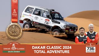 DAKAR CLASSIC 2024  TOTAL ADVENTURE [upl. by Queridas642]