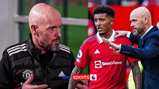 Erik ten Hag on what went WRONG for Jadon Sancho at Manchester United [upl. by Marla]