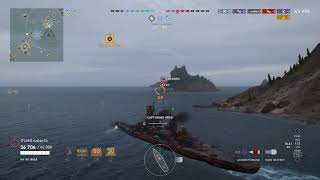 World of Warships Legends  Riga Kraken With Edinburgh Div [upl. by Iddet775]