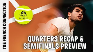 Wimbledon quarterfinals recap  Semis preview  The French Connection  NBC Sports FULL EPISODE [upl. by Irtemed]