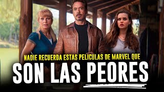 Las PEORES PELÍCULAS de MARVEL nadie las recuerda y perdieron millones ordenadas por taquilla [upl. by Anilet]