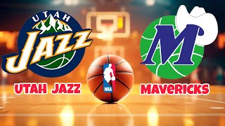 NBA Live 🏀 Utah Jazz vs Dallas Mavericks  Live Scoreboard [upl. by Faletti595]