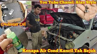 Kenapa Compressor Aircond tak jalanCara Check Aircond Kancil Yang BermasalahTak Sejuk [upl. by Jablon85]