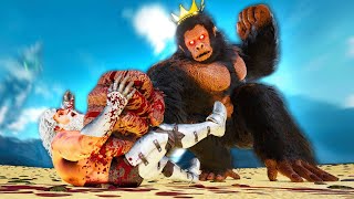 KING KONG is SO MUCH STRONGER THAN I EXPECTED  MEGA ARK Modded 16 [upl. by Audsley]