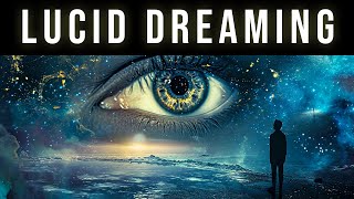 Induce Instant Lucid Dreams  Lucid Dreaming Black Screen Music For Deep REM Sleep amp Vivid Dreams [upl. by Drofwarc]