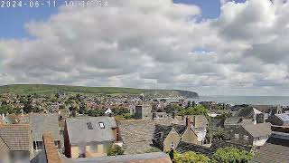 11th June  Sunny Day  Swanage Dorset Webcam Timelapse  Stunning Coastal Views [upl. by Nnaeiram]