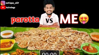 50 sec 10 parotta challenge🤭💥👑 [upl. by Akimrej]