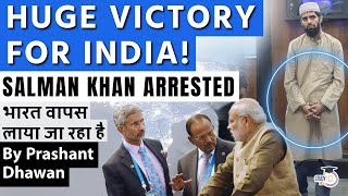 SALMAN KHAN FINALLY ARRESTED  Huge Victory for India  Rwanda shows USA and Canada how it is done [upl. by Ronni]