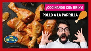 🐣 Como Hacer Pollo a La Parrilla Con Mostaza  FÁCIL Y DELICIOSO  Cocinando con BRIXY 🔥 [upl. by Ibok]