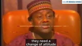 NIG’S HISTORY ep 4  SANI ABACHA SPEAKS ON POWER ROTATION AND SHARING BEING NIGERIA MAIN ISSUE [upl. by Azeria]