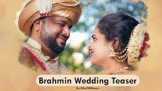 Marathi Brahmin Wedding Cinematic Teaser  HRIVA  Fab Media Works  Punes Best Rated 📸🎥 [upl. by Leirda]