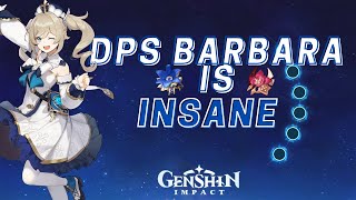 1 Minute DPS Barbara Guide  Artifacts Weapons amp Teams  Genshin Impact [upl. by Barnaby237]