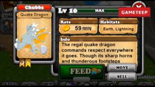 How to breed Quake Dragon 100 Real DragonVale wbangcaHD [upl. by Corie]