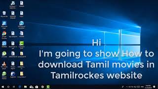 How to download Tamil movies in Tamilrockers website [upl. by Elorak]