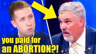 Antiabortion Republican BRUTALLY EXPOSED by Local Anchor in Live Interview [upl. by Schertz]