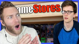 THIS IS SO TRUE Reacting to quotGame Storesquot by Scott The Woz [upl. by Auqinom]