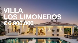 Villa Los Limoneros  Luxury Villa in Marbellas Prime Location  Homerun Exclusive [upl. by Joed]