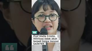 Wamen Kemenristek Hilirisasi Tidak Akan Terjadi Tanpa SAINTEK fyp [upl. by Nylecoj]