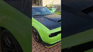 Transforming a 2017 Dodge Challenger RT Shacker into A 2020 Widebody Challenger 50th anniversary [upl. by Ahseka]