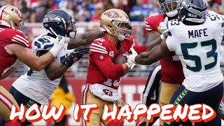 How did 49ers QB Brock Purdy Injure his Shoulder [upl. by Leftwich]