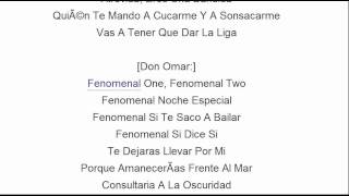 ella ella don omar ft zion y lennox lyrics [upl. by Aneram423]