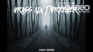 Chris Brown  Grass Aint Greener Official Instrumental [upl. by Htiel]