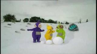 Teletubbies  Alle Teletubbies machten Schneebälle [upl. by Nehgam36]