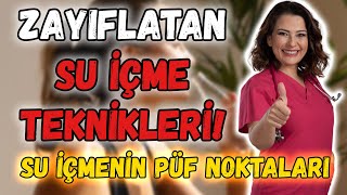 ZAYIFLATAN SU İÇME TEKNİKLERİ  SU İÇMENİN PÜF NOKTALARI  Dr Ayça Kaya Cevaplıyor  YENİ SEZON [upl. by Burrill]