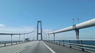 The Great Belt Bridge of Denmark [upl. by Oskar]