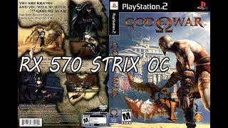 God Of War 4K PS2 Emulador  RX 570 STRIX OC I5 7400 [upl. by Blandina]