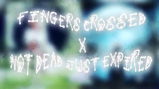 FINGERS CROSSED X NOT DEAD JUST EXPIRED mashup  friendlyneighborhoodbotanist [upl. by Ennyrb]