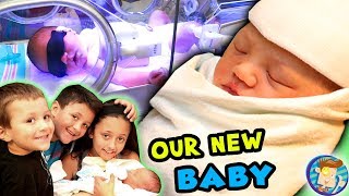 Babys First Days Stuck at the Hospital w No Name Picked Out FUNnel Vision Baby Boy Vlog [upl. by Donelu715]