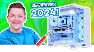 How to Build a Gaming PC in 2024 🛠️ Step by Step Assembly Wiring BIOS Windows amp Drivers [upl. by Jeraldine873]