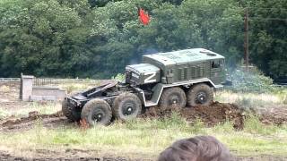 War and Peace Show 2012 Russian MAZ Heavy Truck [upl. by Katz]