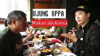 UJUNG OPPA Mukbang Sundubu Jjigae Bulgogi ala Korea  Traveling kuliner 11 [upl. by Airakaz]