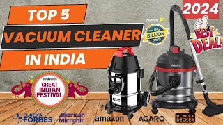 Top 5 Best Vacuum Cleaner in 2024  Best Vacuum Cleaner for Home  Best Vacuum Cleaner in India [upl. by Hanad279]