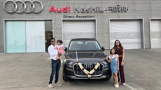 Luxury Car Delivery 2022 Audi Q7 First Delivery Of NASHIK [upl. by Ahsan]