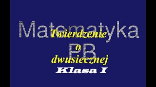 Nowa Era klasa 1 zad3 strona 281 rozdział 6 Twierdzenie o dwusiecznej [upl. by Tigges]