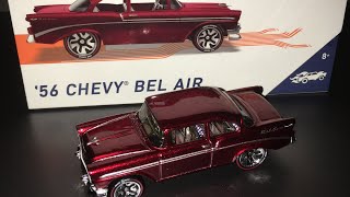 Review Hot Wheels id 56 Chevy Bel Air 2022 [upl. by Aicinat]