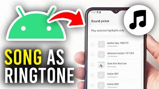 How To Set Song As Ringtone On Android Phone  Full Guide [upl. by Jeni]