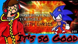 I reacted to confronting yourself final zone with lyrics by ‎SmuggleHimself  its so good [upl. by Anthe856]